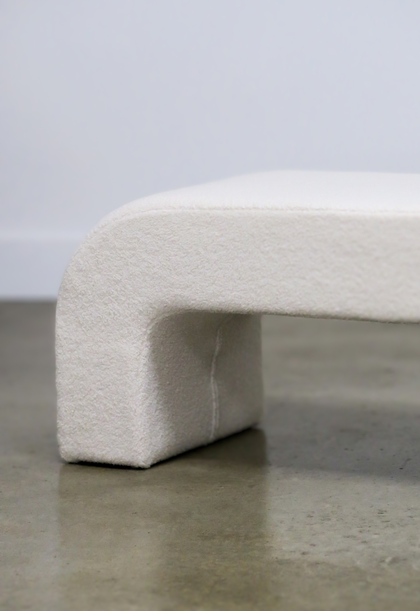 Gaia Boucle Bench Seat