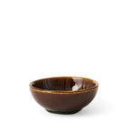 ARABESQUE Small Dip Bowl - Coffee
