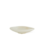 Clam Dish - White Onyx