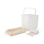 DESIGNSTUFF Compost Bin 7L, White