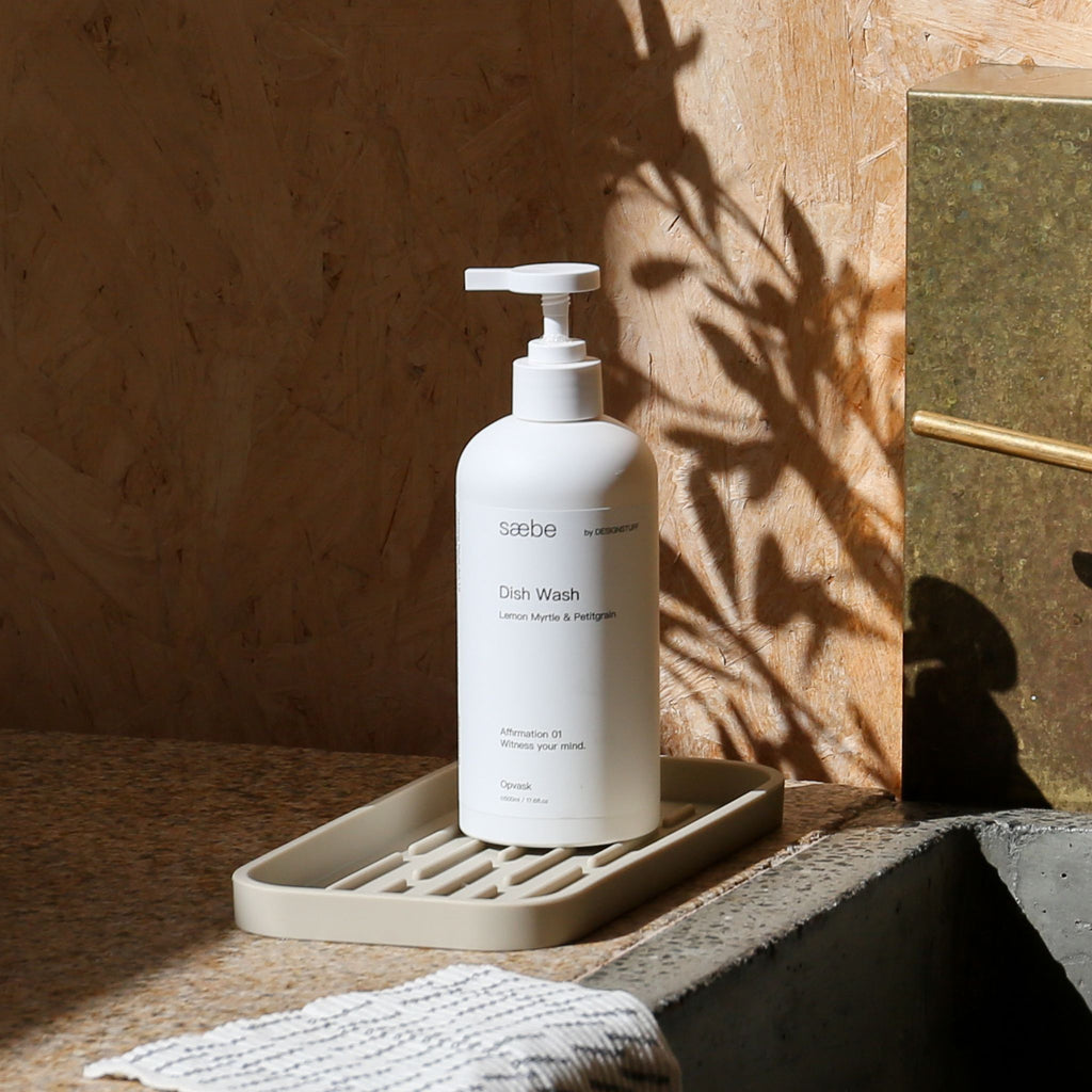 Saebe by DESIGNSTUFF Dish Wash, Lemon Myrtle & Petitgrain, 500ml