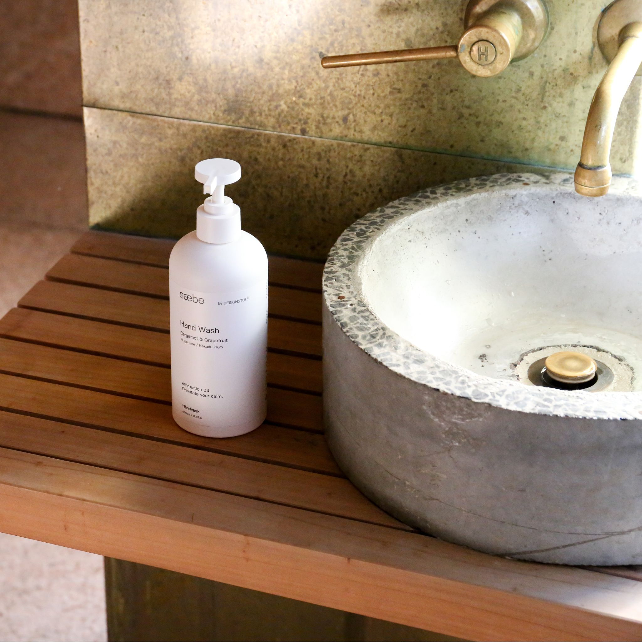 Saebe by DESIGNSTUFF Hand Wash, Bergamot & Grapefruit, 500 ml
