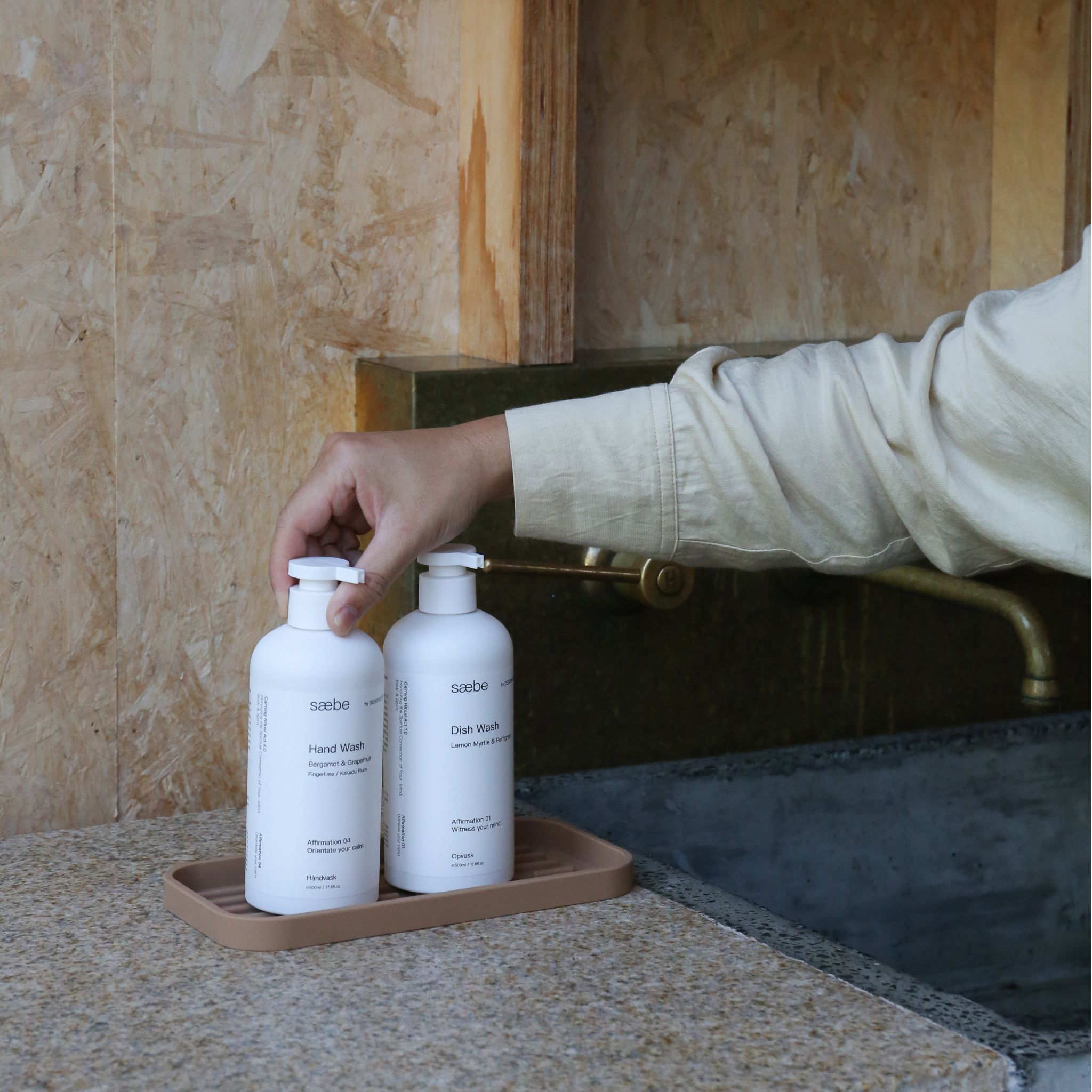 Saebe by DESIGNSTUFF Hand Wash, Bergamot & Grapefruit, 500 ml