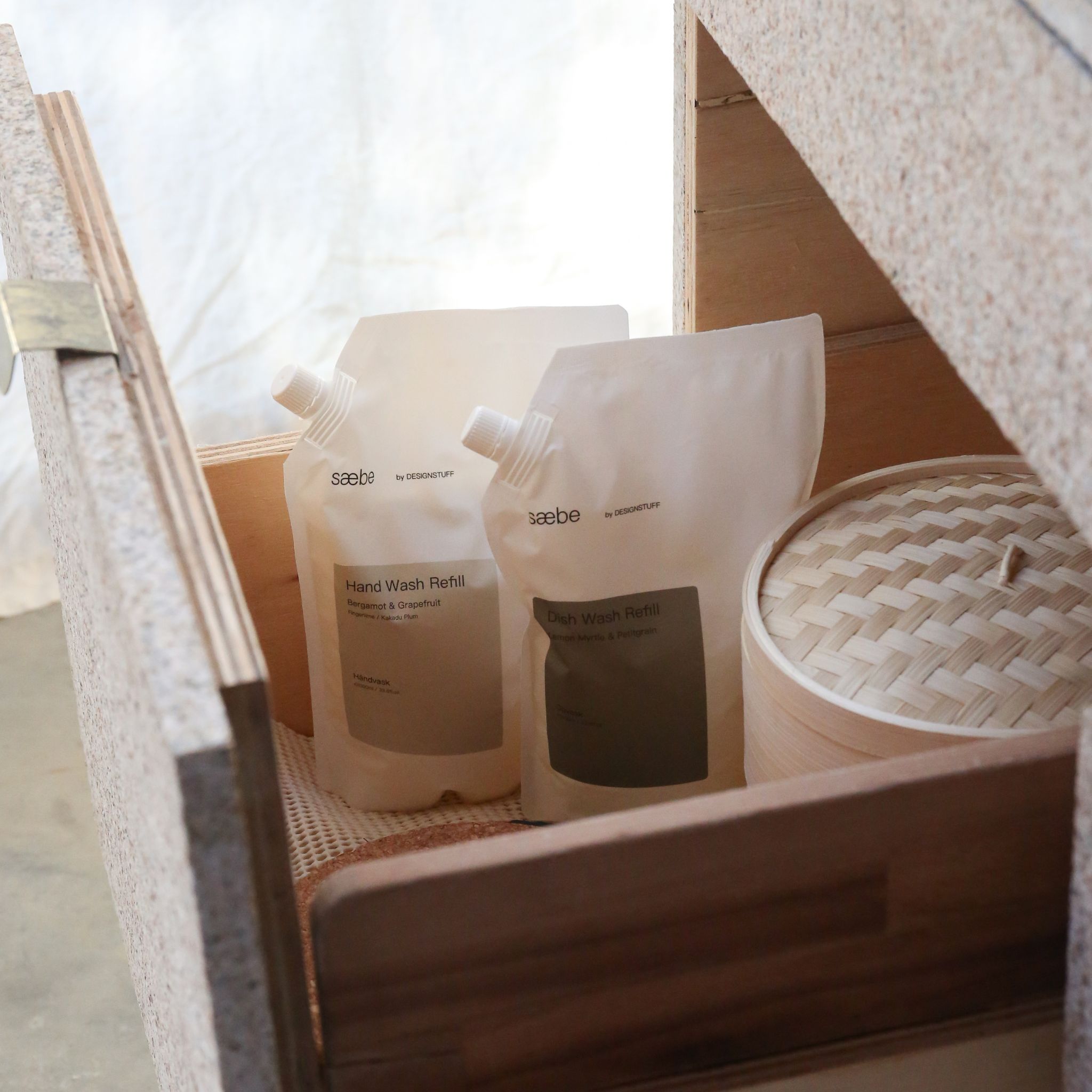 Saebe by DESIGNSTUFF Hand Wash Refill, Bergamot & Grapefruit, 1L