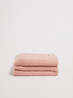 HOMMEY Faux Fur Throw Blanket - Rose