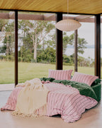 HOMMEY Merino Alpaca Throw - Natural