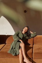 HOMMEY Robe - Sage
