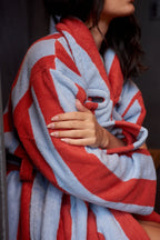 HOMMEY Robe - Picnic Stripes