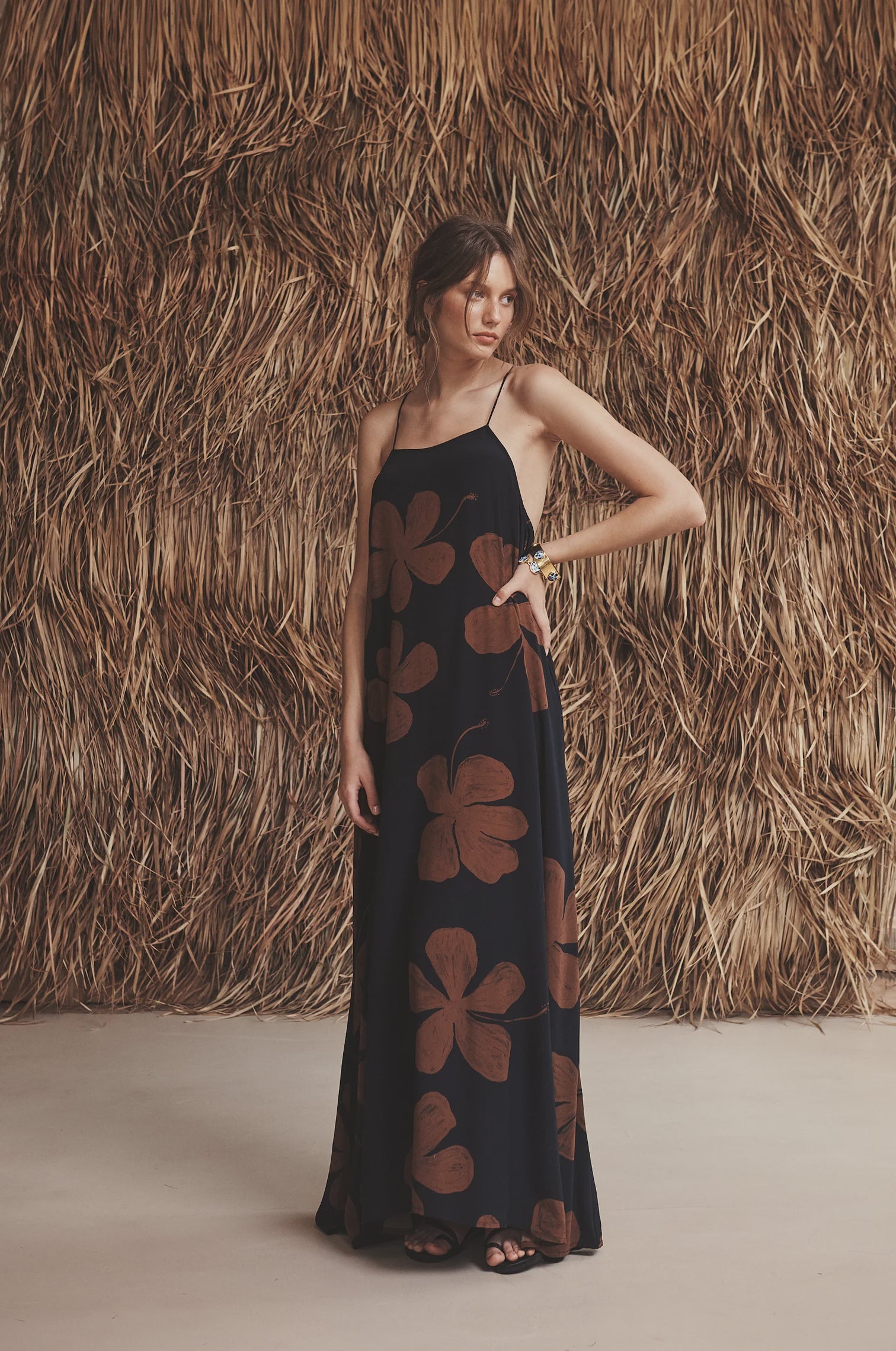Jaya Flower String Maxi
