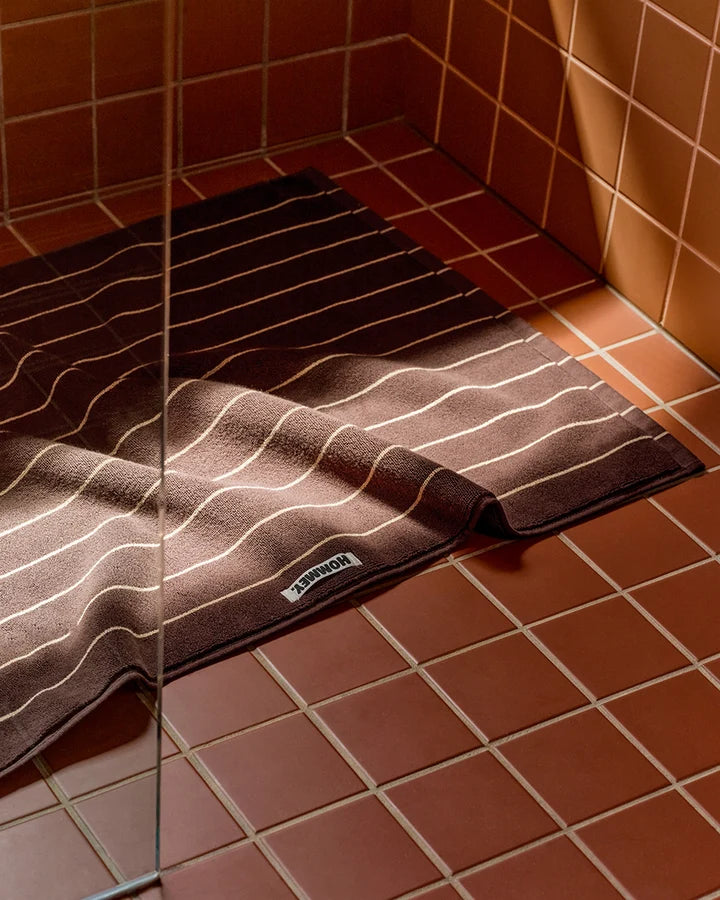 HOMMEY Bath Mat - Espresso