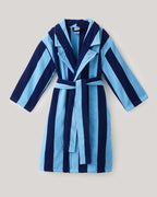 HOMMEY Robe - Blueberry Stripes