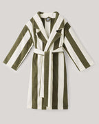 HOMMEY Robe - Matcha Stripes