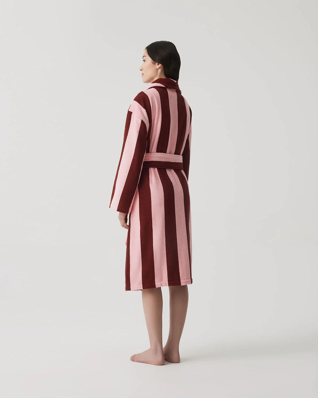HOMMEY Robe - Rocky Road Stripes