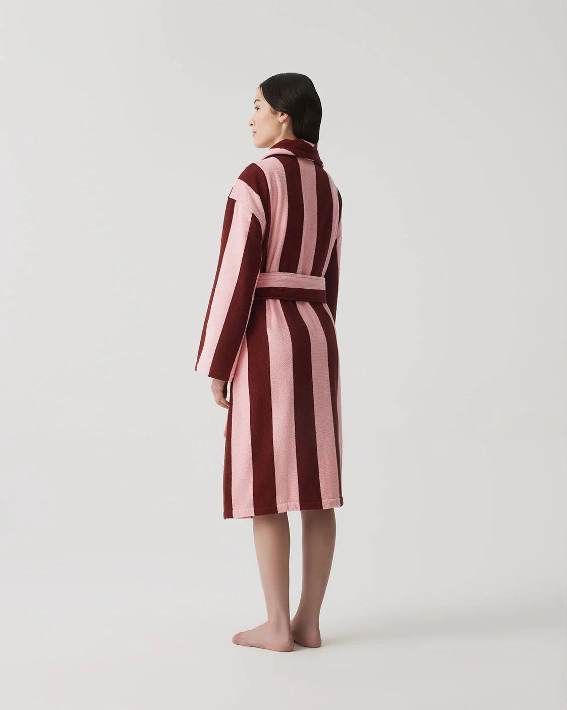 HOMMEY Robe - Rocky Road Stripes