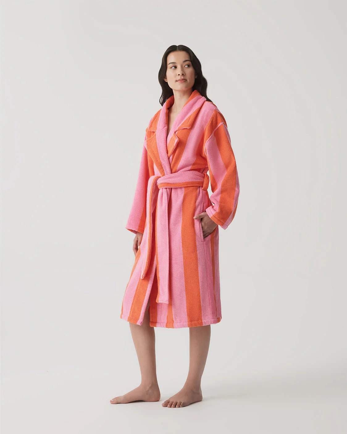 HOMMEY Robe - Sherbet Stripes