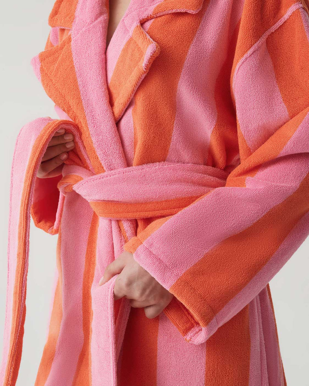 HOMMEY Robe - Sherbet Stripes