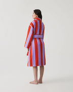 HOMMEY Robe - Grapefruit Stripes