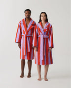 HOMMEY Robe - Grapefruit Stripes