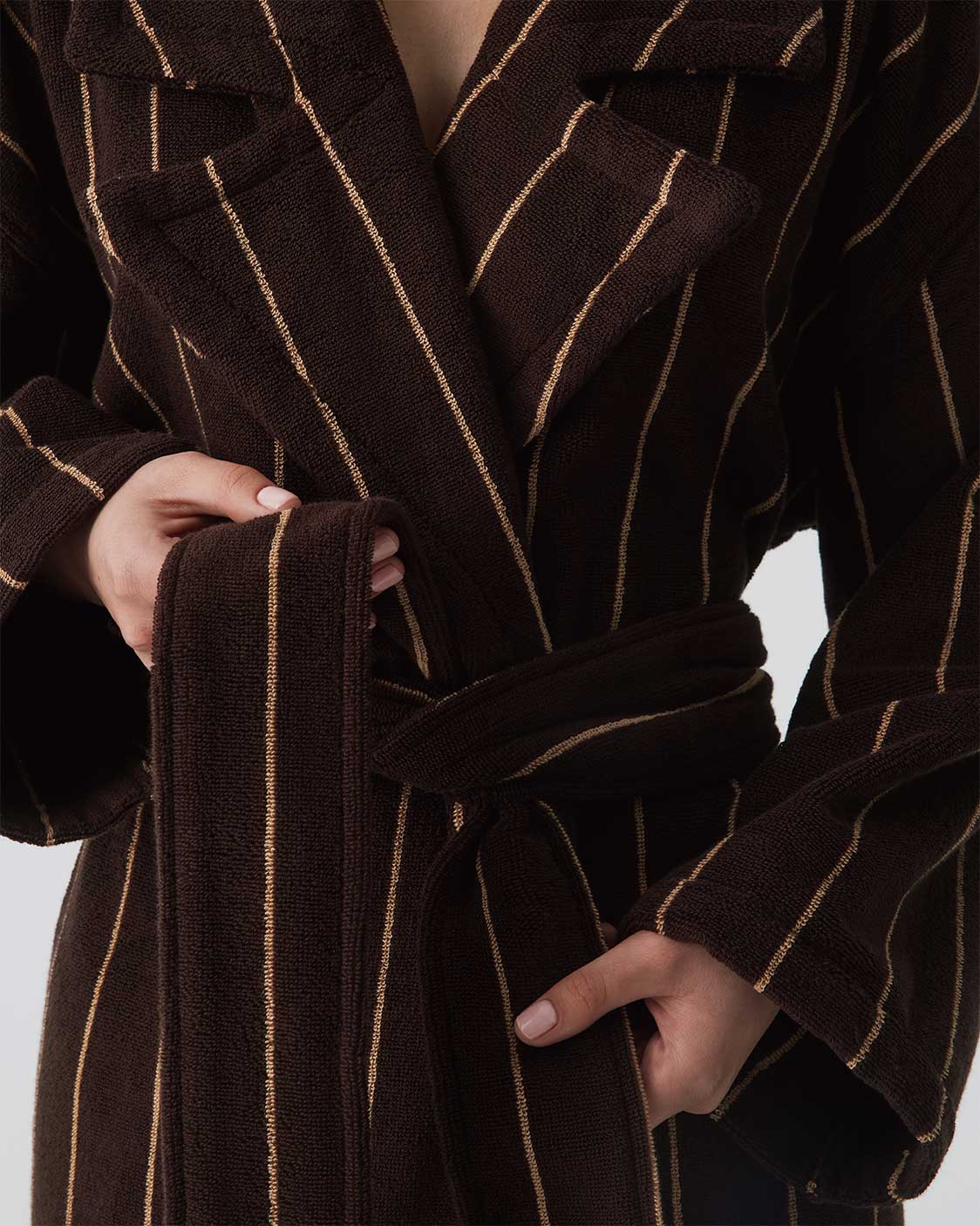 HOMMEY Robe - Espresso