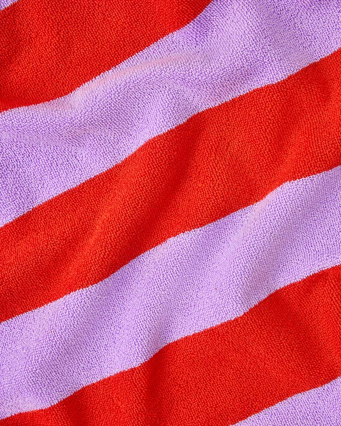 HOMMEY Robe - Grapefruit Stripes