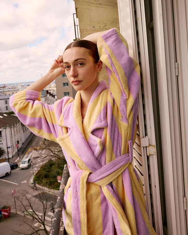 HOMMEY Robe - Sundae Stripes