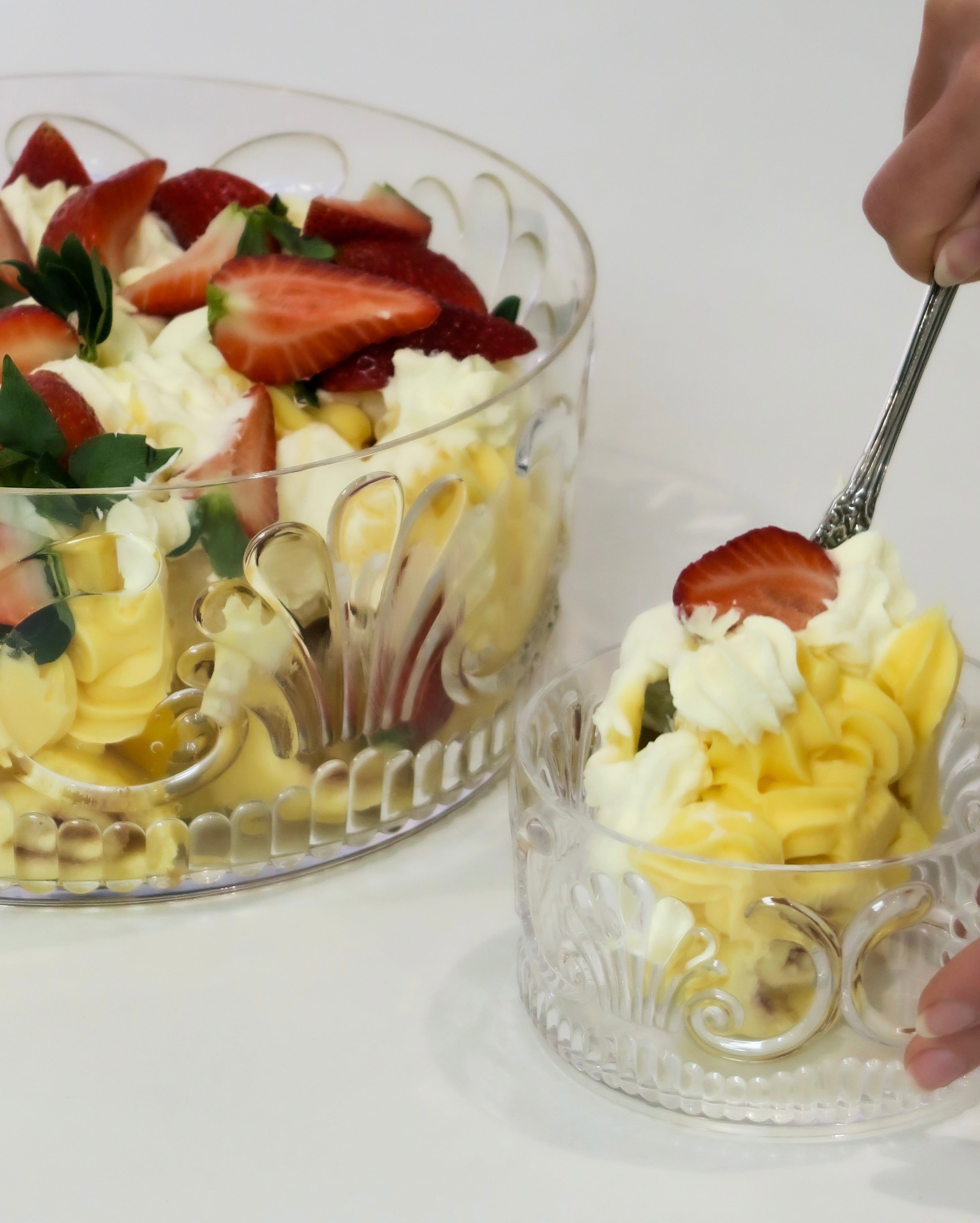 Flemington Acrylic Snack Bowl - Clear