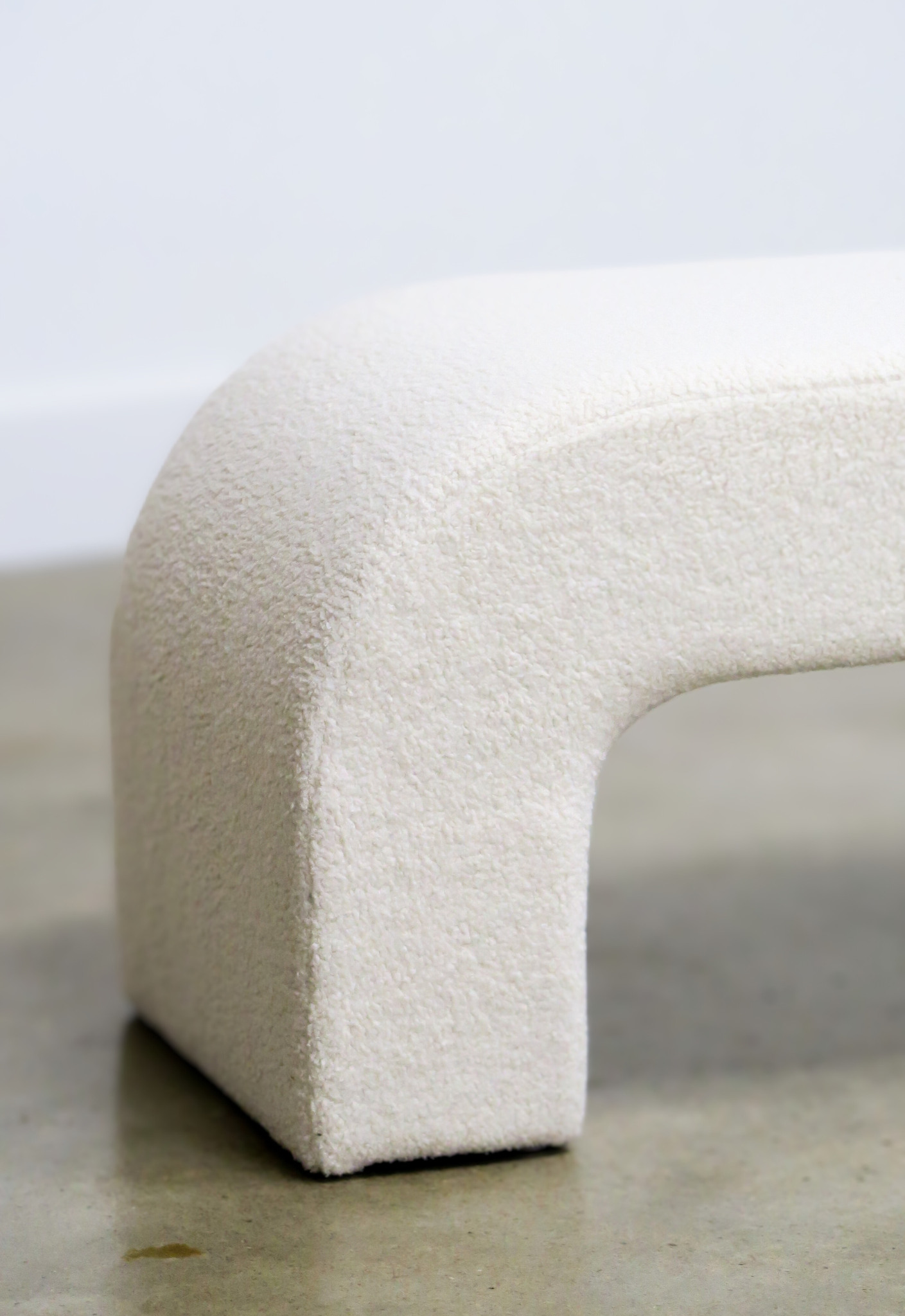 Gaia Boucle Bench Seat