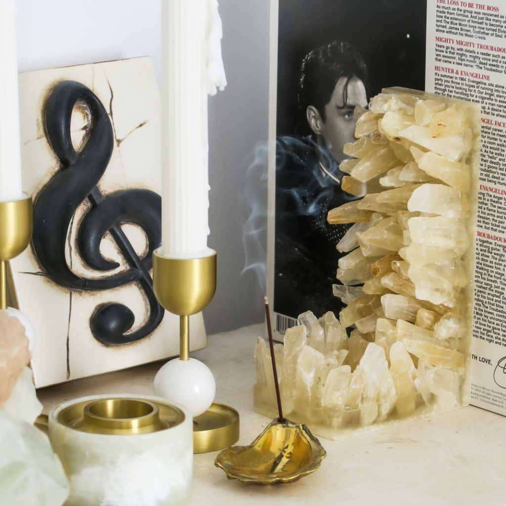 Arrius Quartz Bookends