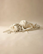 HOMMEY Merino Alpaca Throw - Natural