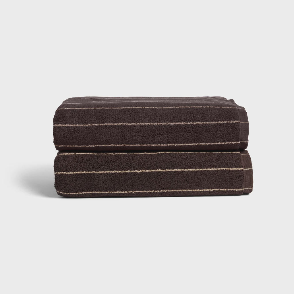HOMMEY Bath Towel - Espresso