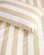 HOMMEY Pillowcase Pair - Biscotti Stripes