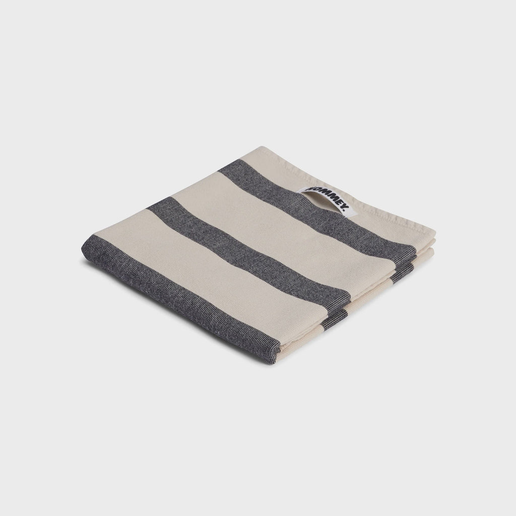 HOMMEY Tea Towel - Vanilla Bean Stripes