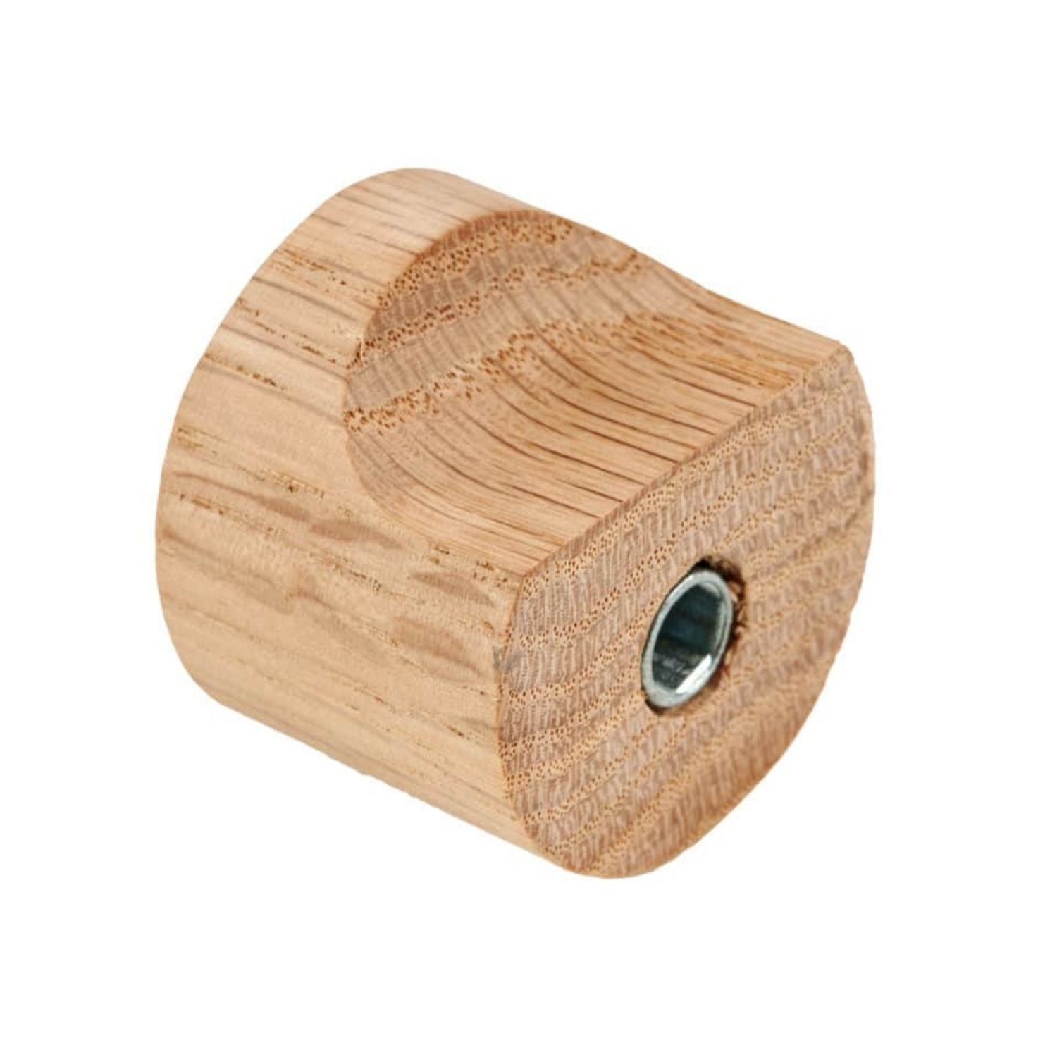 DESIGNSTUFF Crest Hook, Small, Oak