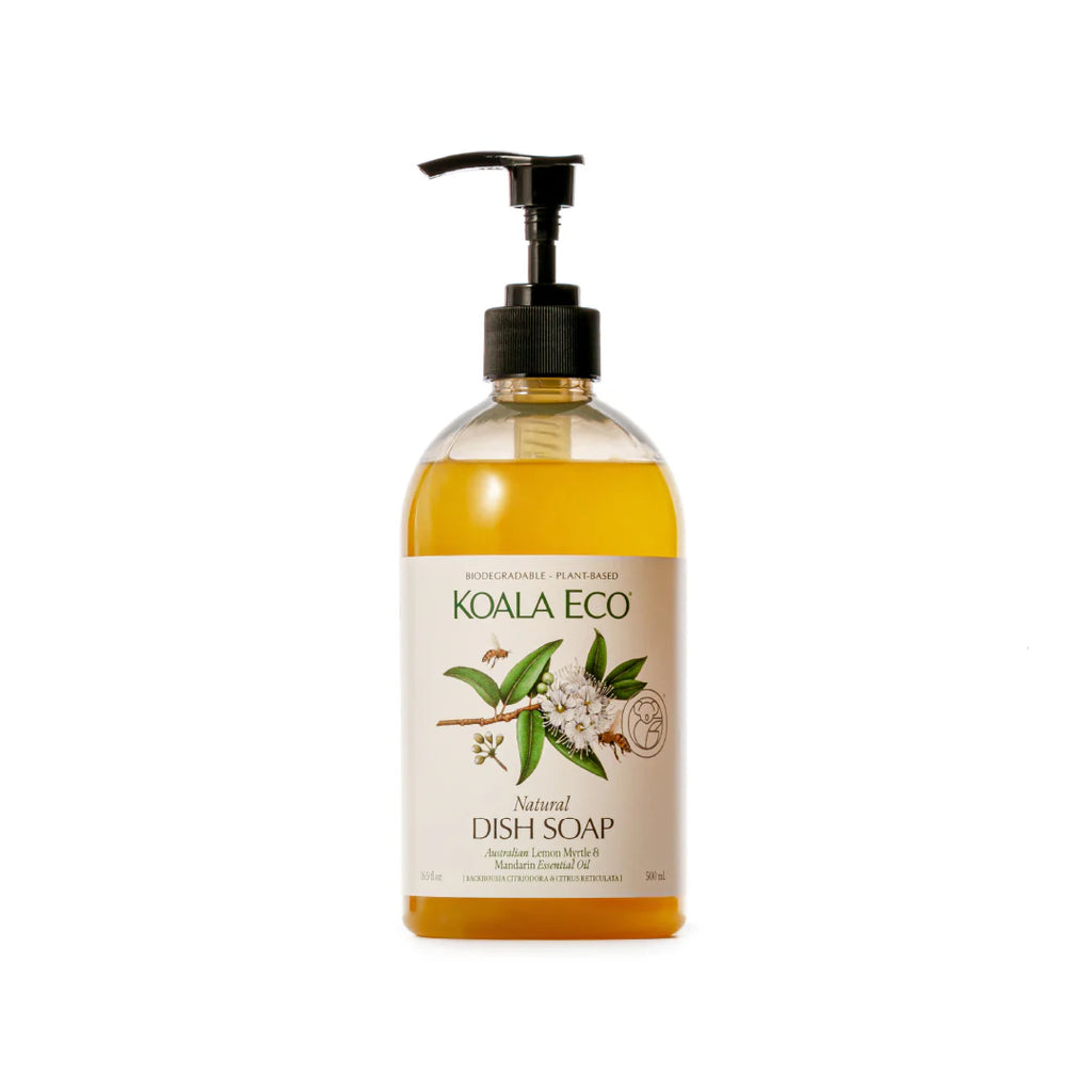 NEW Natural Dish Soap - Lemon Myrtle, Mandarin Essential Oil
