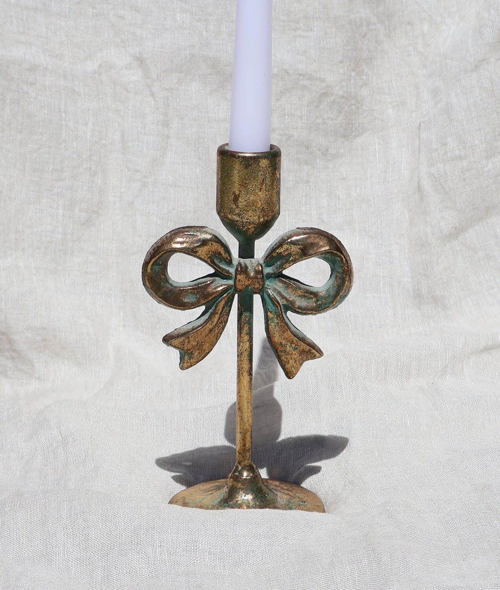Bow Design Candleholder Small