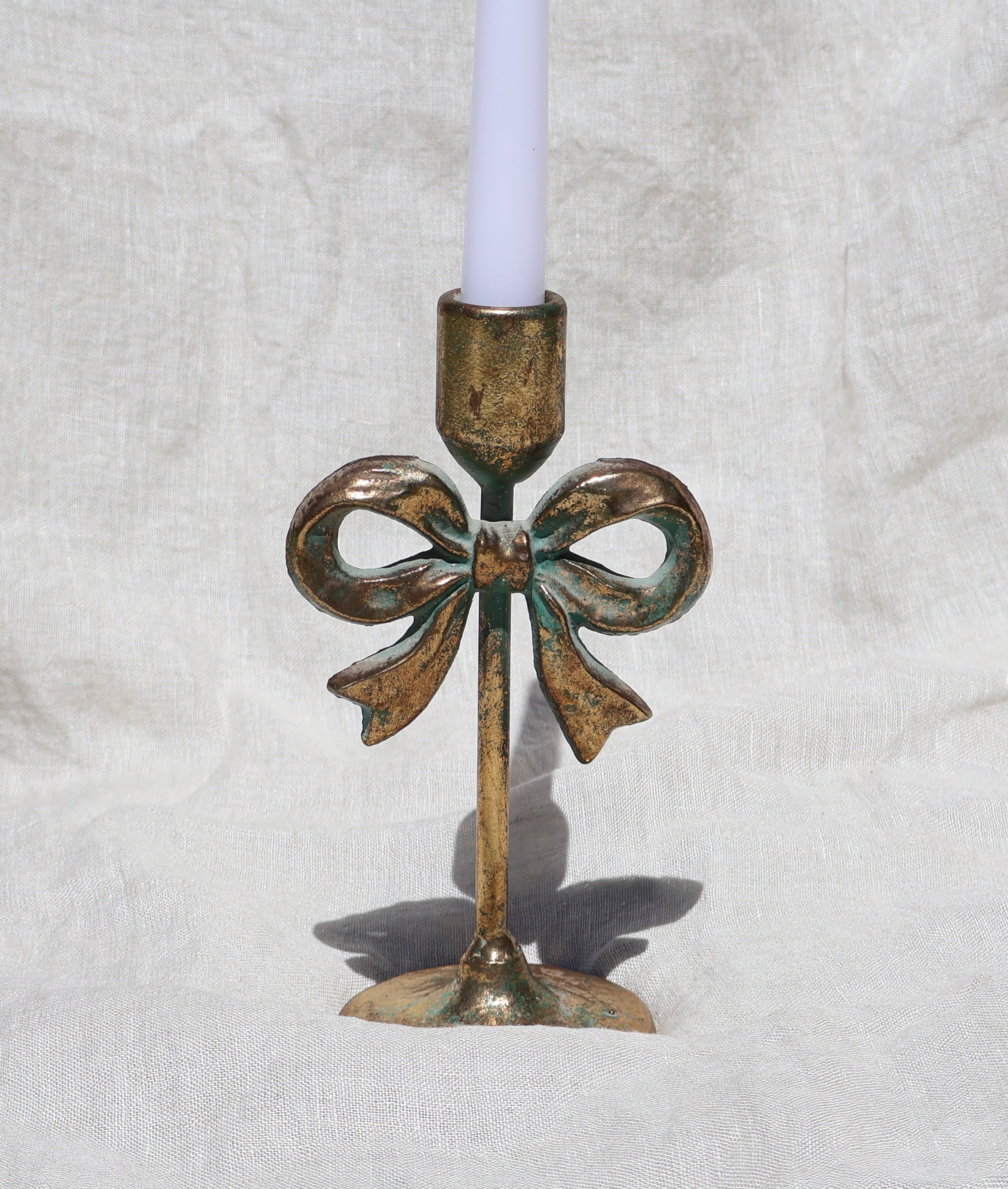 Bow Design Candleholder Small