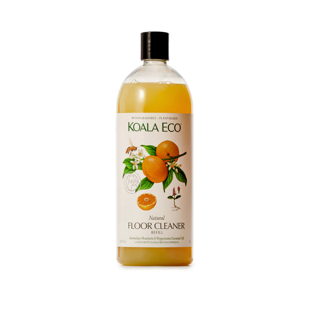 NEW Natural Floor Cleaner - Mandarin, Peppermint Essential Oil