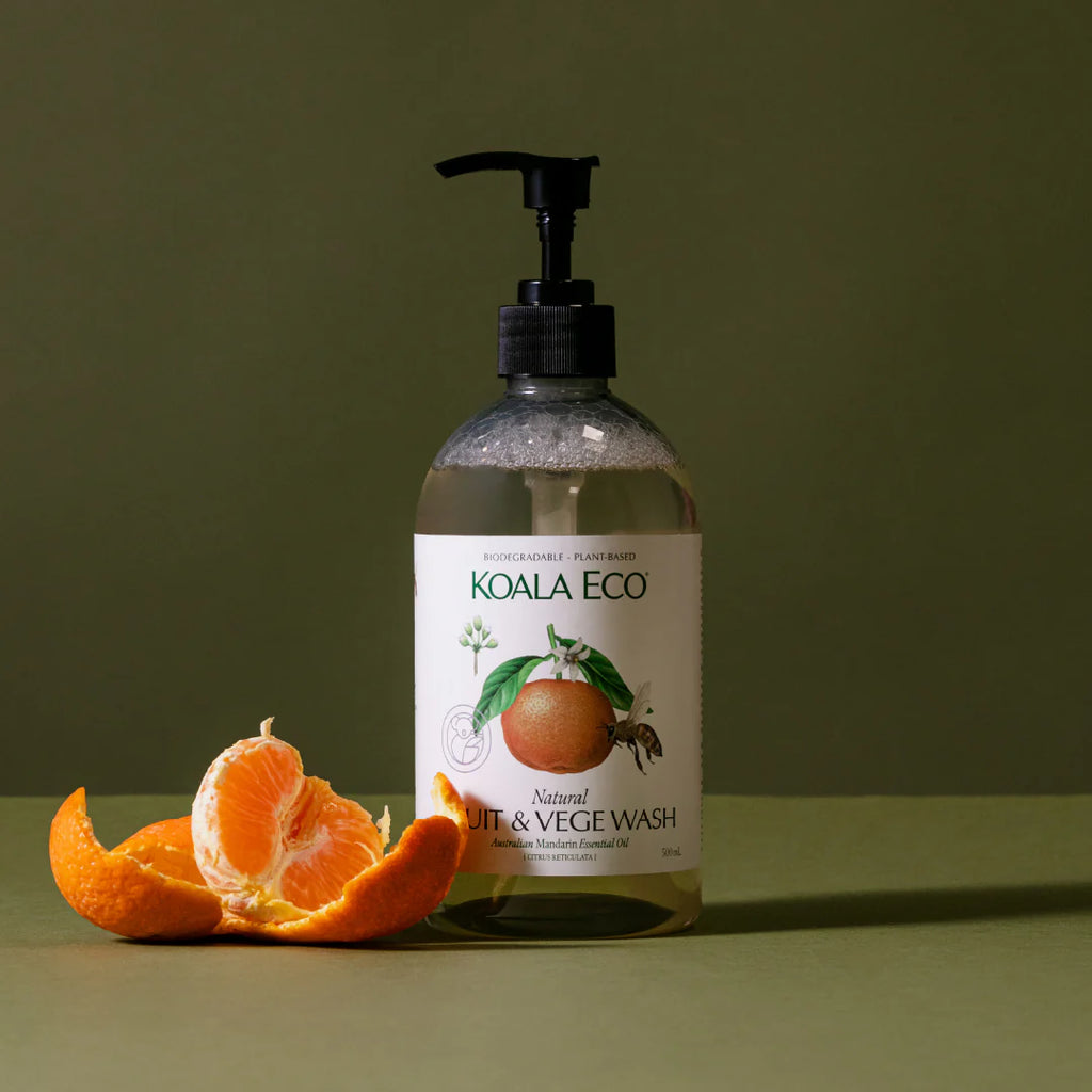 NEW Natural Fruit & Vege Wash - Mandarin Essential Oil