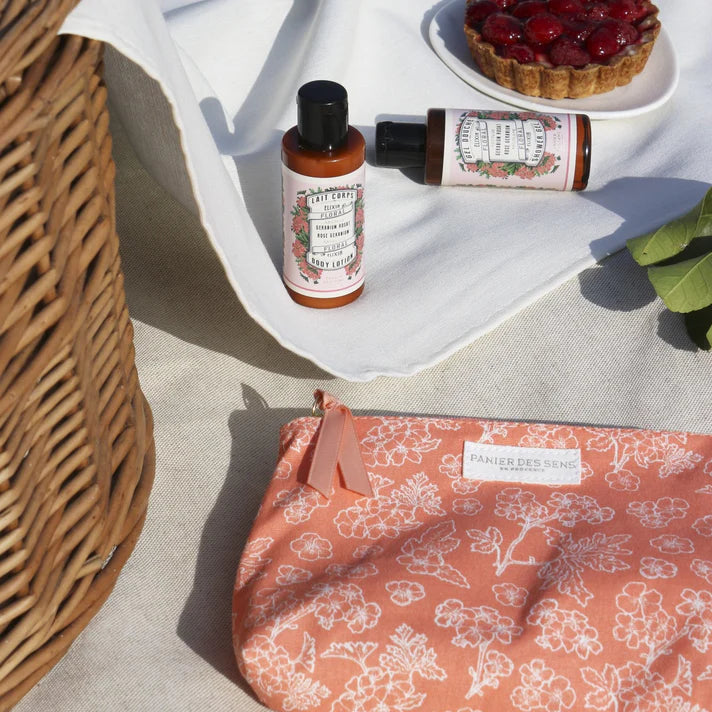 Panier des Sens Rose Geranium Weekend Set