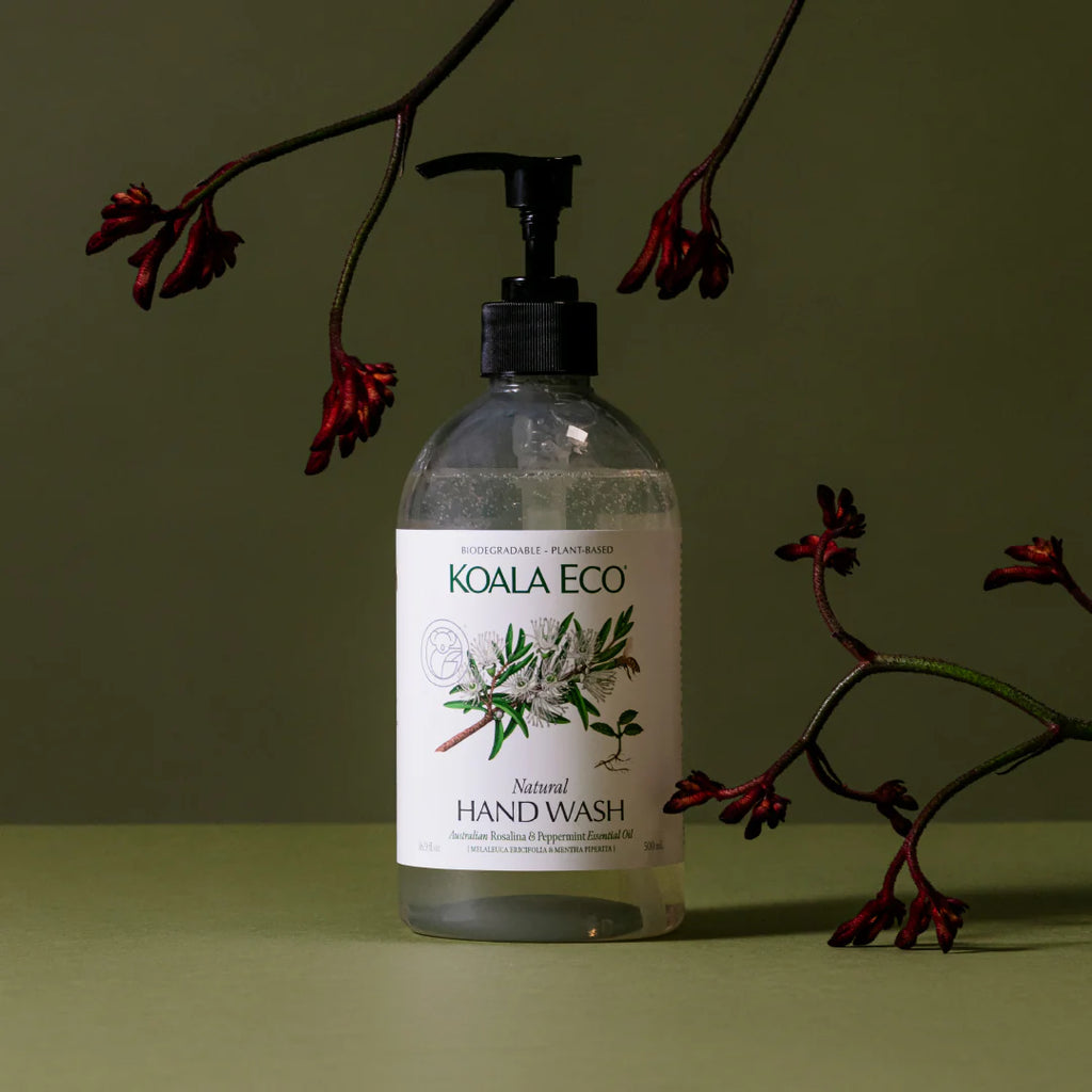 NEW Natural Hand Wash - Rosalina, Peppermint Essential Oil