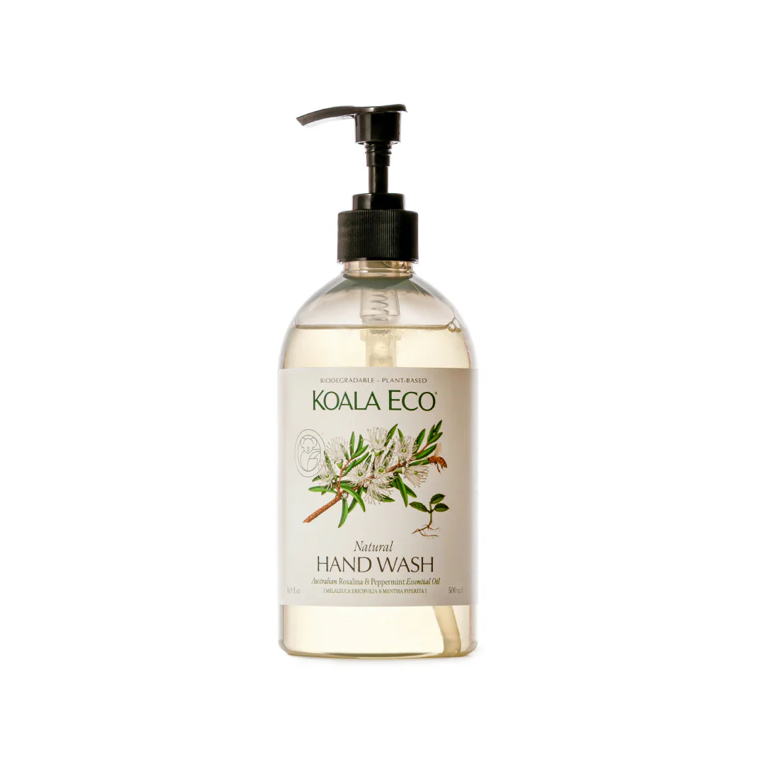 NEW Natural Hand Wash - Rosalina, Peppermint Essential Oil