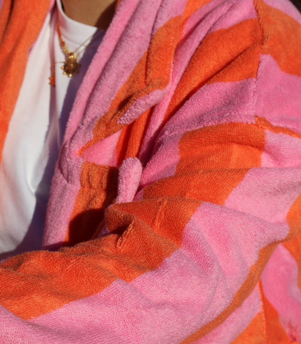 HOMMEY Robe - Sherbet Stripes