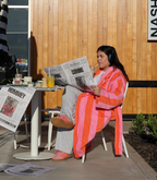 HOMMEY Robe - Sherbet Stripes