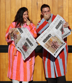 HOMMEY Robe - Sherbet Stripes