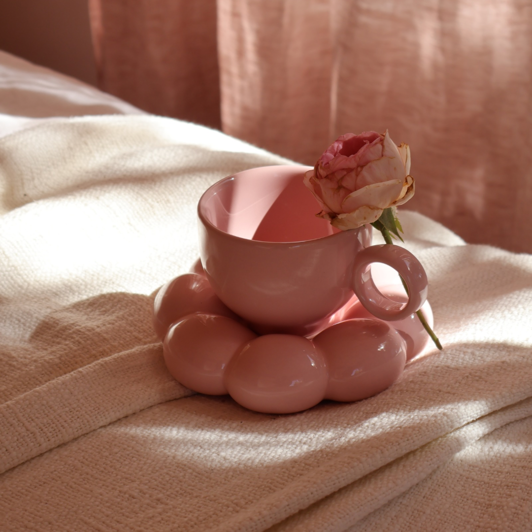Arabic Coffee & Tea Cups Pink Set – Modern Dar