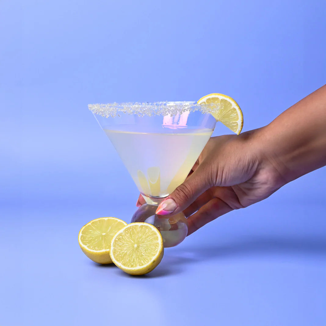 Aura Iridescent Martini Glasses - Set of 2