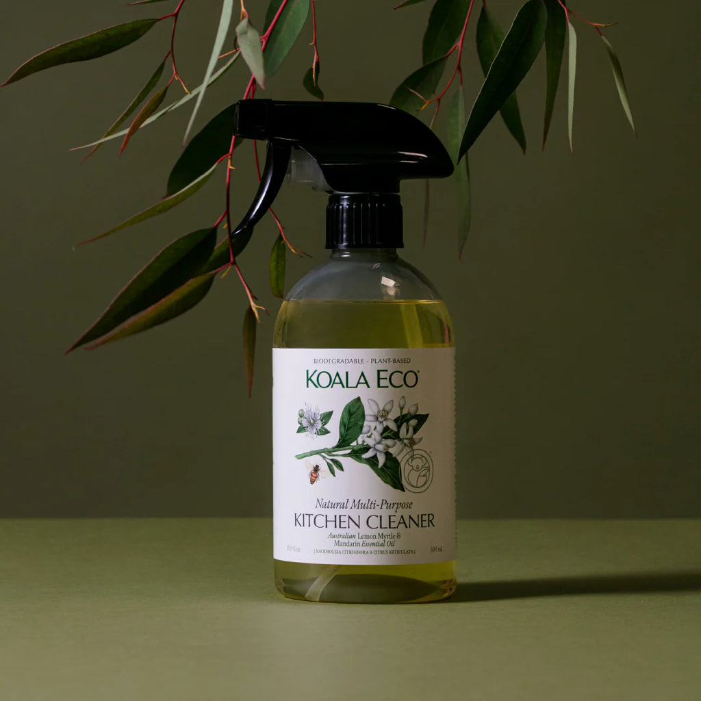 NEW Natural Multi-Purpose Kitchen Cleaner - Lemon Myrtle, Mandarin Essential Oil