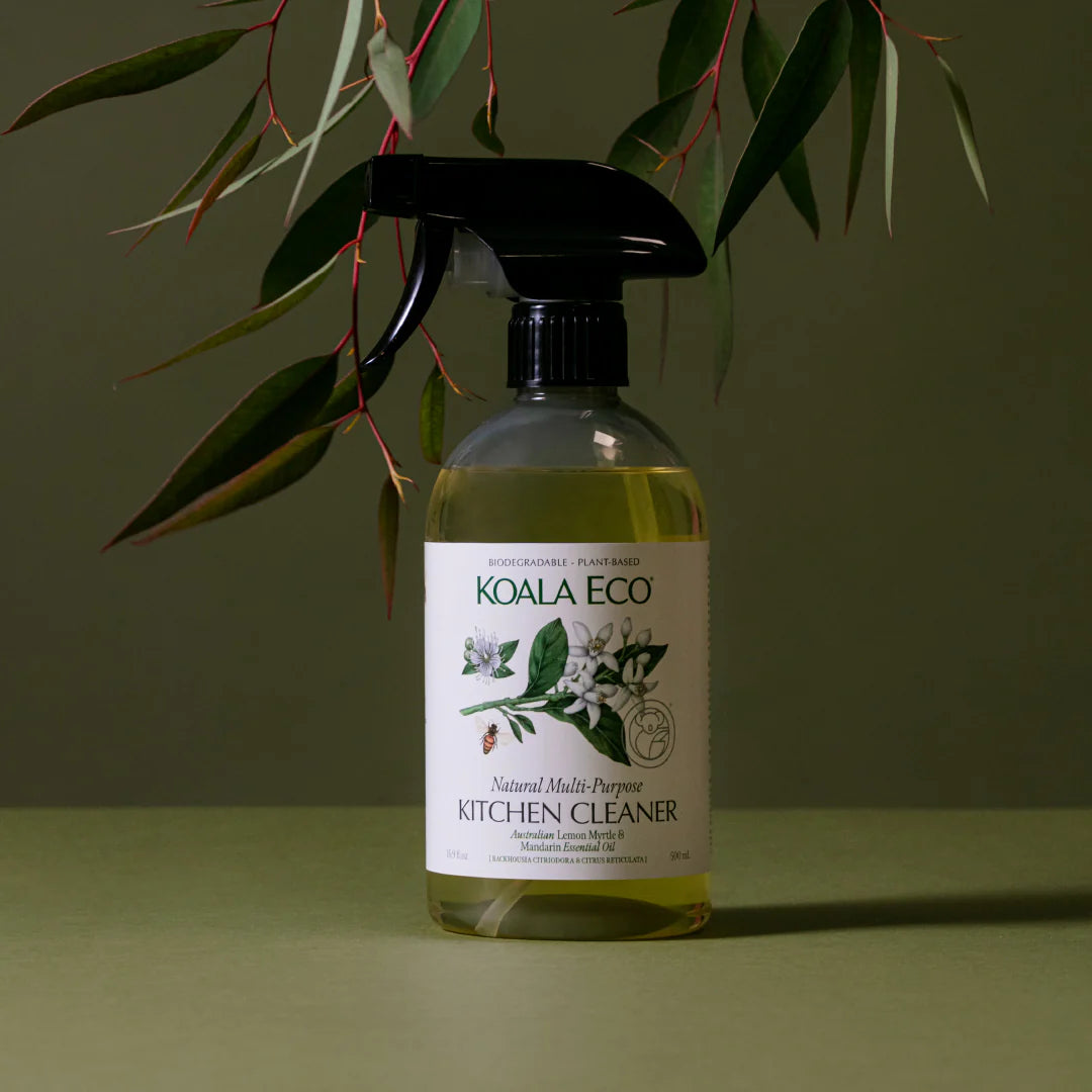 NEW Natural Multi-Purpose Kitchen Cleaner - Lemon Myrtle, Mandarin Essential Oil