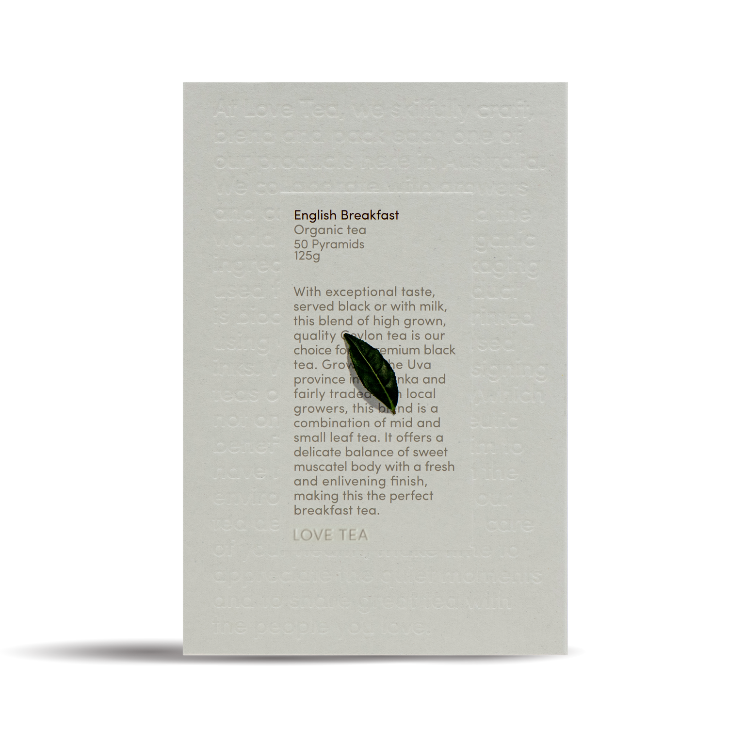 English Breakfast Pyramid Tea Bags