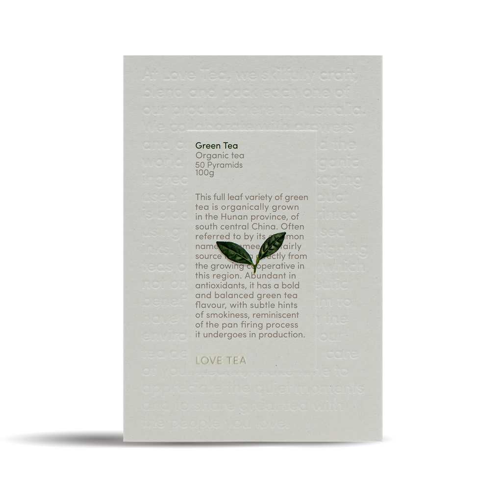 Green Tea Pyramid Tea Bags